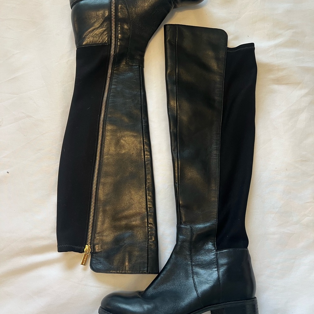Michael Kors Black Over the Knee Boots